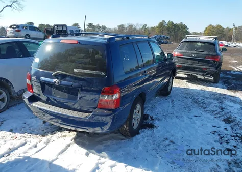 2004 Toyota Highlander from USA, damaged, VIN JTEGD21A440075677